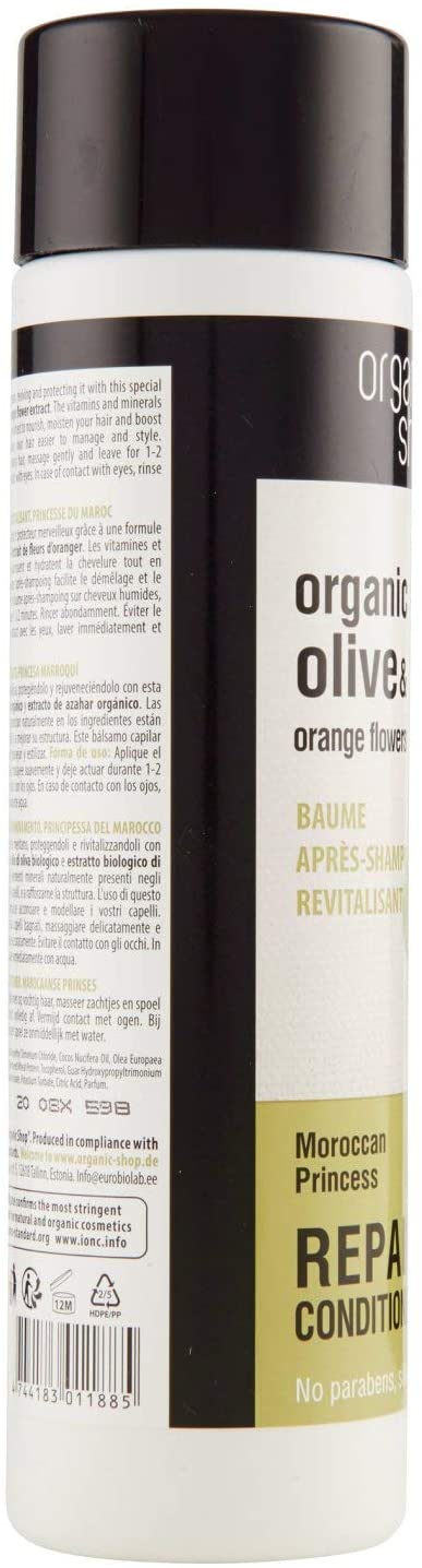 Organic Shop Damaged Hair Repairing Conditioner Avocado and Olive, 280 ml, 280 ml (Pack of 1) - Image 2