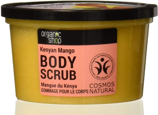 Organic Shop Kenyan Mango Body Scrub, 250 ml