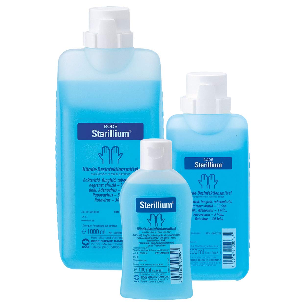 Winware 974075 Sterillium Hand Disinfectant - 500ml, 500 ml (Pack of 1) - Image 3