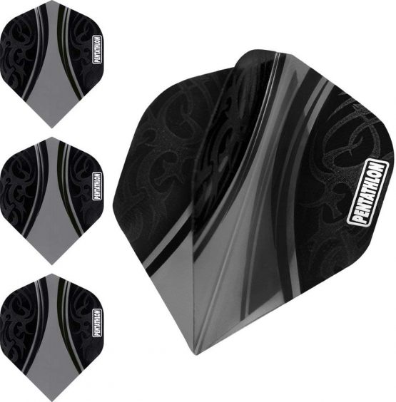 ABC Dart Flights Pentathlon - 10 Sets (30 Dart Flights) - Image 2