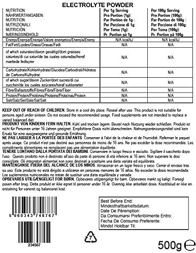 Bulk Electrolyte Powder, Unflavoured, 500 g, Packaging May Vary, 250 Servings (500g) (Pack of 1) - Image 2