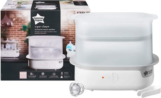 Tommee Tippee Super Steam Advanced Electric Steriliser, White - Image 3