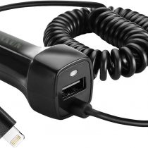 ZLONXUN Car Charger with 3FT Cable Compatible for iPhone 12 Pro Max/11 Pro/11/XS/XR/8/8 Plus/7/7 Plus/SE/6/6S Plus