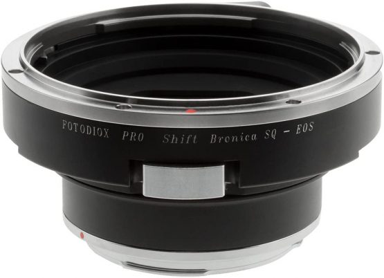 Fotodiox Pro Shift Lens Adapter Compatible with Bronica SQ Lenses on Canon EOS EF/EF-S Cameras