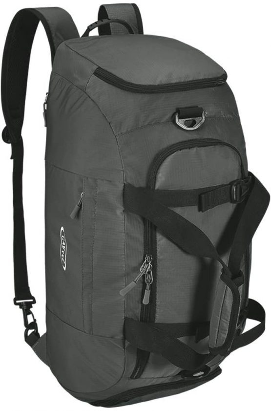 G4Free Foldable Travel Duffel Bag Lightweight 40L Large Luggage Gym Backpack Sports Bag with Shoe Compartment for Traveling Swimming Yoga Hiking Camping