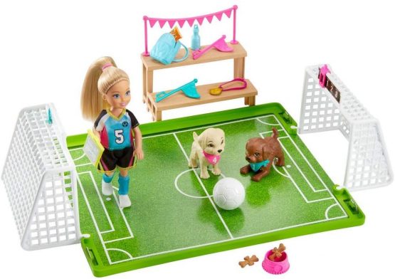 Barbie Chelsea Soccer Playset