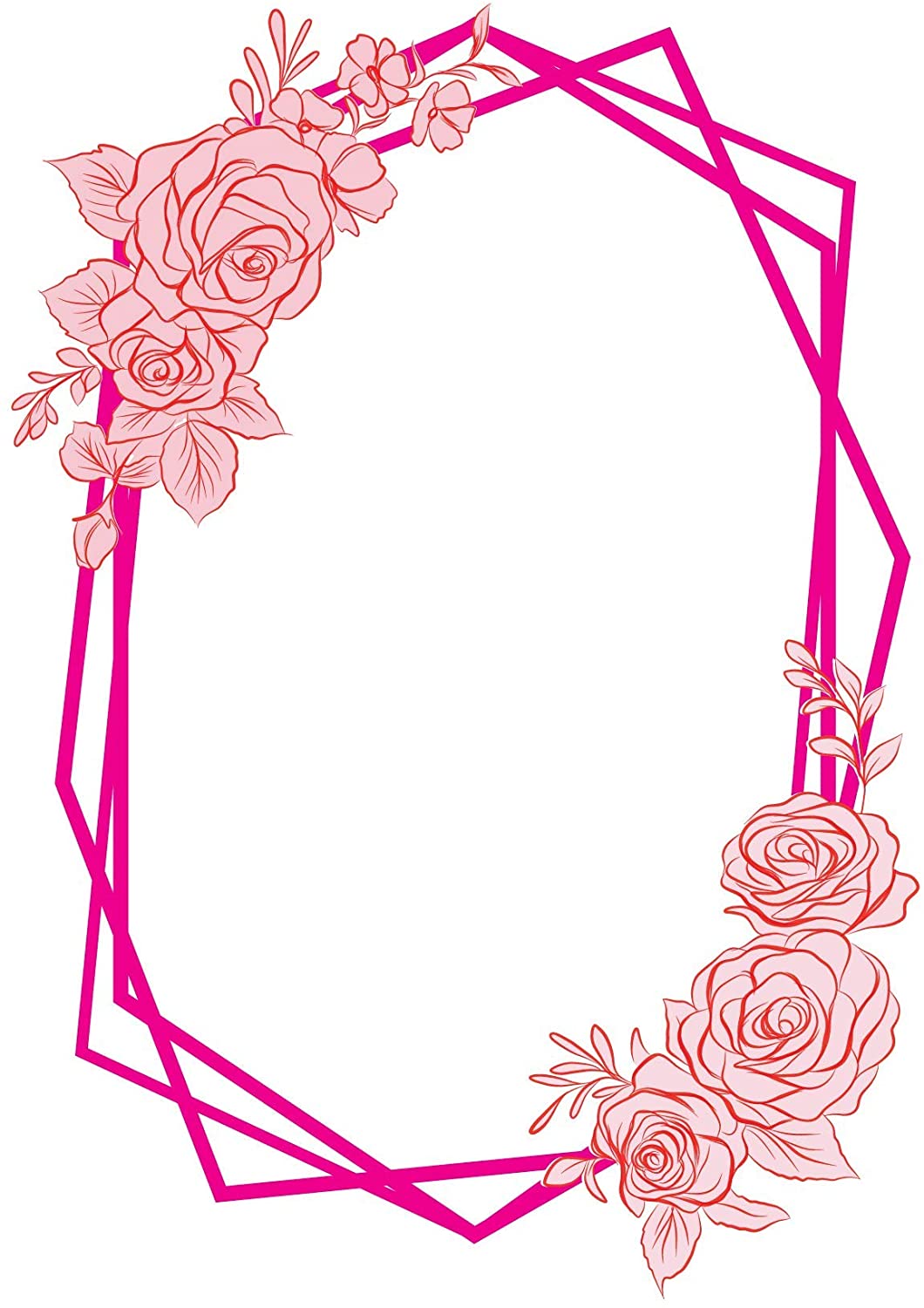 Sara Signature Garden of Love-Foil Die and Stamp Set-Embellished Frame, Silver, One Size - Image 2