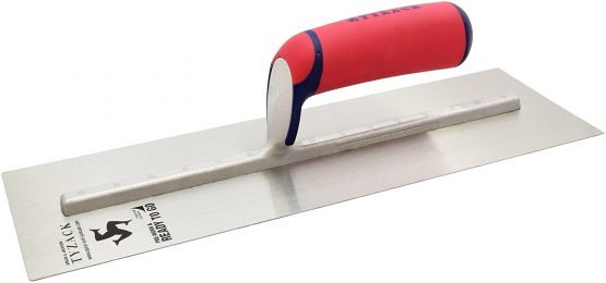 Spear & Jackson 14458ERTG Tyzack Enhanced Ready to Go Finishing Trowel, Silver, 14 Inch