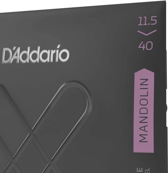 D'Addario Mandolin Strings - Coated Mandolin Strings - XT Phosphor Bronze - For 8 String Mandolin - Extended Life, Natural Feel - XTM11540 - Custom Medium, 11.5-40 - Image 4