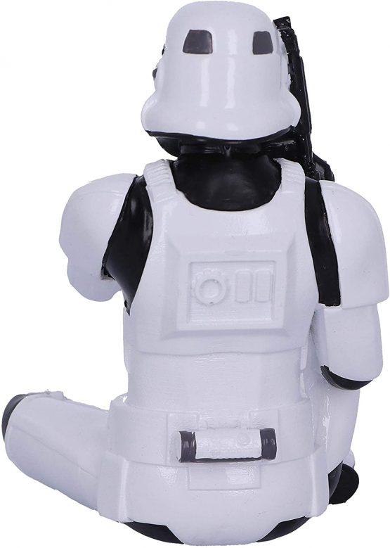 Nemesis Now B4894P9 Original Stormtrooper Three Wise Sci-Fi Speak No Evil, Multicolour, 10cm - Image 3
