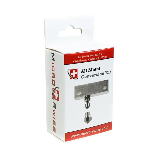 micro swiss M2560-04 All Metal Hot end with SLOTTED block for Wenham i3, 0.4 mm - Image 3