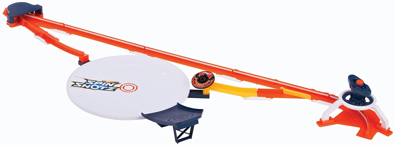 Mattel Hot Wheels Spin Shotz, Y0097, Super Competition Arena with 1 Disc - Image 2