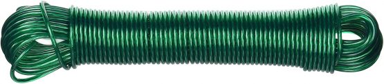 Long Life Steel Core Coloured Clothesline 3mm x 25m - Assorted Colors, (Random Colored Delivered)