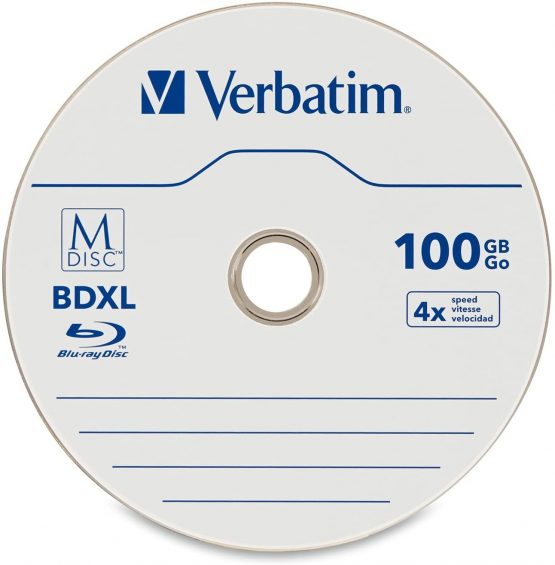 Verbatim 98913 M-DISC BD-R XL 100GB / 1-4x, Jewelcase (5-Disc) - Image 2
