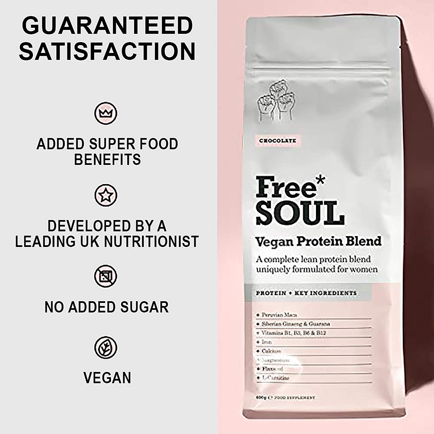 Free Soul Vegan, 20 Servings (Pack of 1) - Image 4