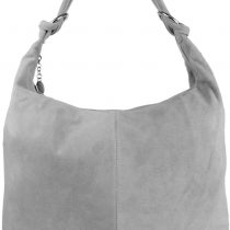 Girly Handbags Italian Leather Suede Hobo Shoulder Bag