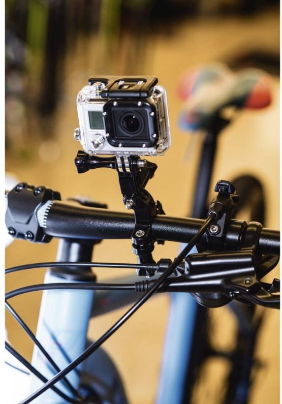 Hama | 1.6 to 4 cm Small Pole Mount for GoPro - Image 4