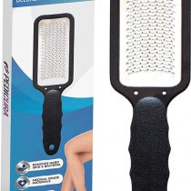 PediCura Foot File – Stainless Steel Pedicure Hard Skin Remover and Callus Removal for Feet – Professional, Medical Grade Foot Rasp