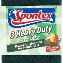 Spontex Heavy Duty Scourer Pads, Pack of 3