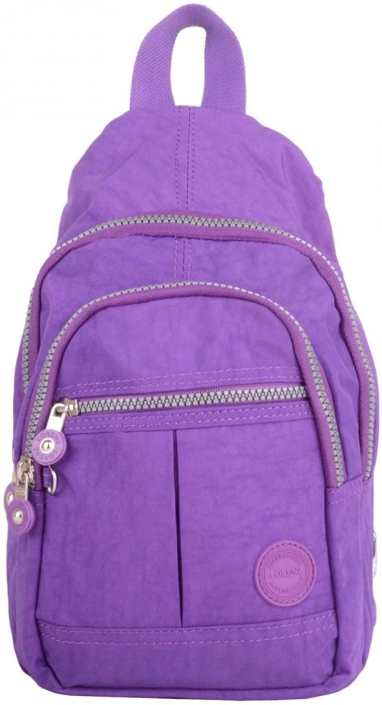 Mens/Womens Crinkled Nylon Handy Practical Tavel Ruck Sack/Back Pack
