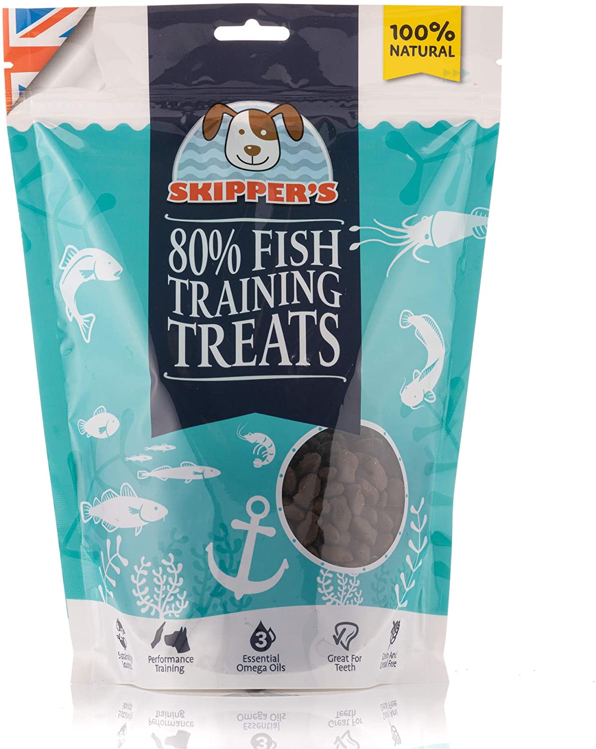 SKIPPER'S Training Treats for Dog Chews and Puppy Training Treats 500g, Source of Omega 3, Grain Free - Image 2