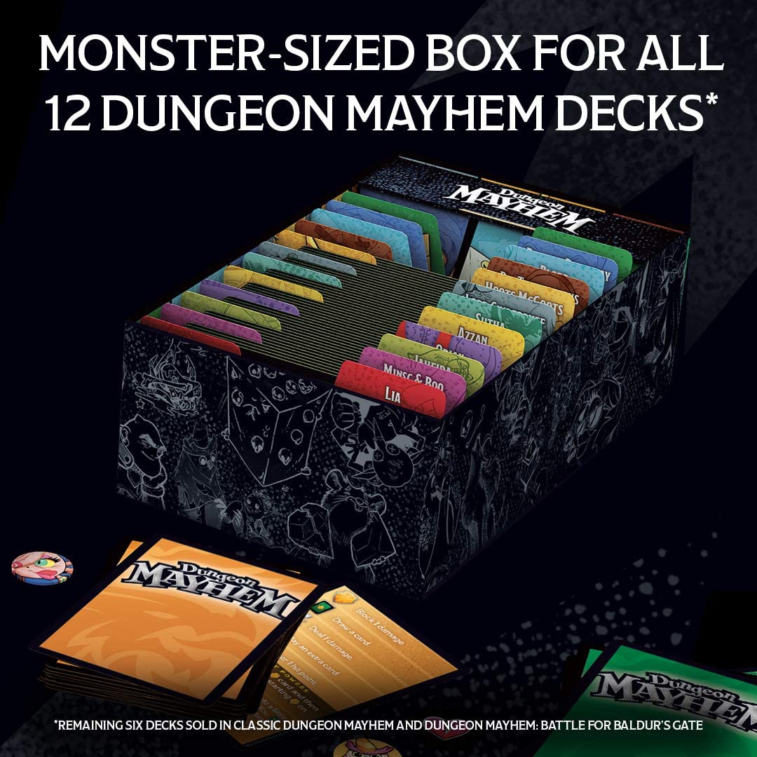 Dungeons & Dragons Dungeon Mayhem Card Game: Monster Madness – BigaMart