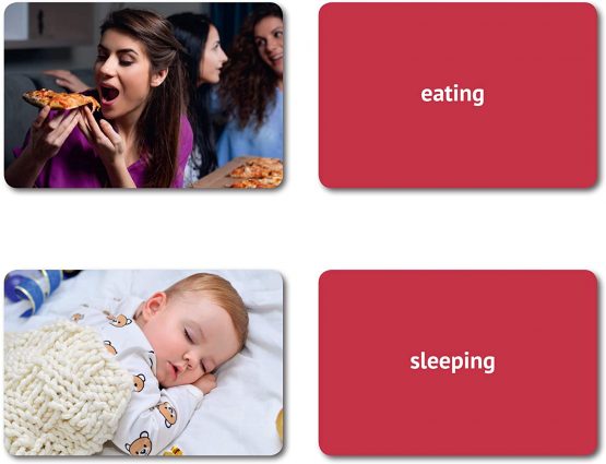 Picture My Picture Feelings and Emotions, Prepositions, Verbs, Categories and Go Togethers Flash Card Pack | Speech Therapy Materials, ESL Materials (Volume 2) - Image 4