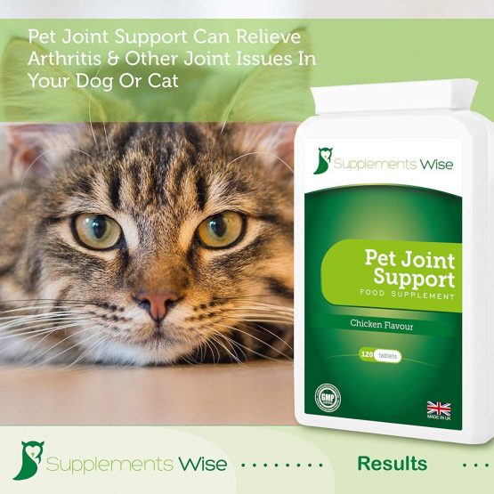 Supplements Wise Dog Joint Care Supplements - With Glucosamine and Chondroitin For Dogs - Powerful Pain Relief Anti Inflammatory Complex - Arthritis Mobility Support - 120 Chicken Flavour Tablets - Image 3