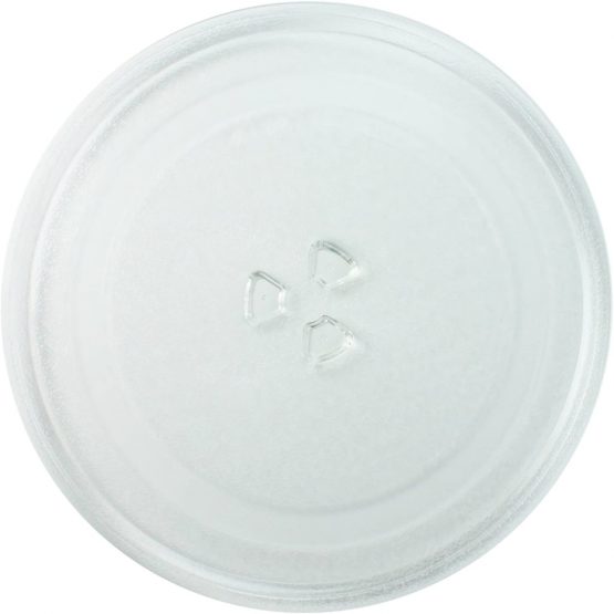SPARES2GO Universal Glass Turntable Plate Dish for All Makes of Microwave Oven (245mm)