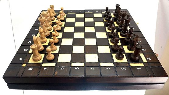 Large CLASSIC TOURNAMENT Wooden Chess Set 41 x 41cm - Great Chess Board & Staunton Pieces!