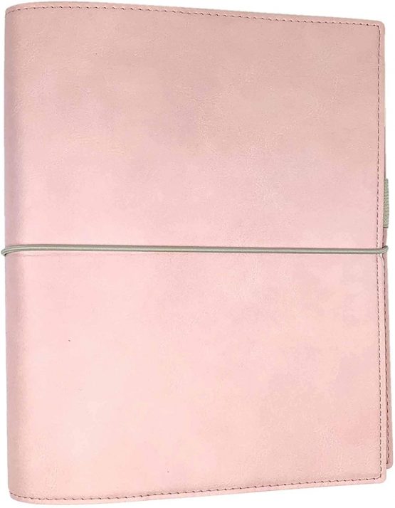 Filofax A5 Domino Soft Organiser, 2020, Pale Pink