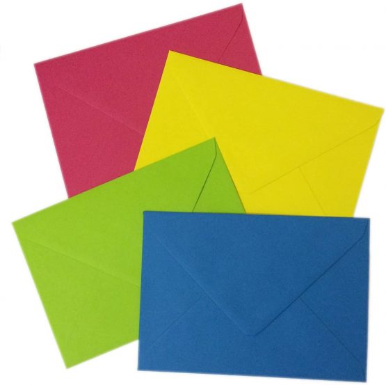 40 - C6 Mix Envelopes for Cards and Invitations-Assorted Pack by ark