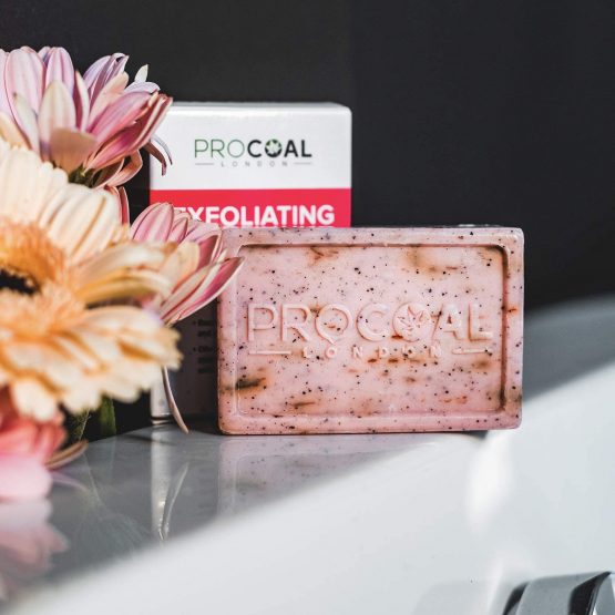 French Rose Exfoliating Natural Soap 100g by Procoal - Vegan Soap Bar For Soft, Refreshed And Decongested Skin, Glycerin Soap, Hand, Body, Shower & Cruelty-free - Image 3
