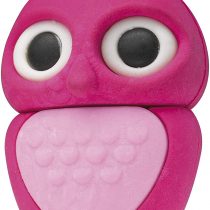 Westcott E-66066 3D Eraser Owl Pink 2 x 3 x 4 cm