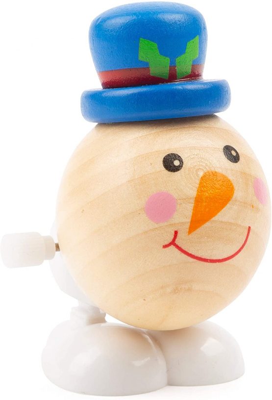 Small Foot 11468 Wind-Up Christmas Display Made of Wood, Set of 24 Figurines, Each Approx. 4 x 4 x 6 cm Toys, Multicolored - Image 4