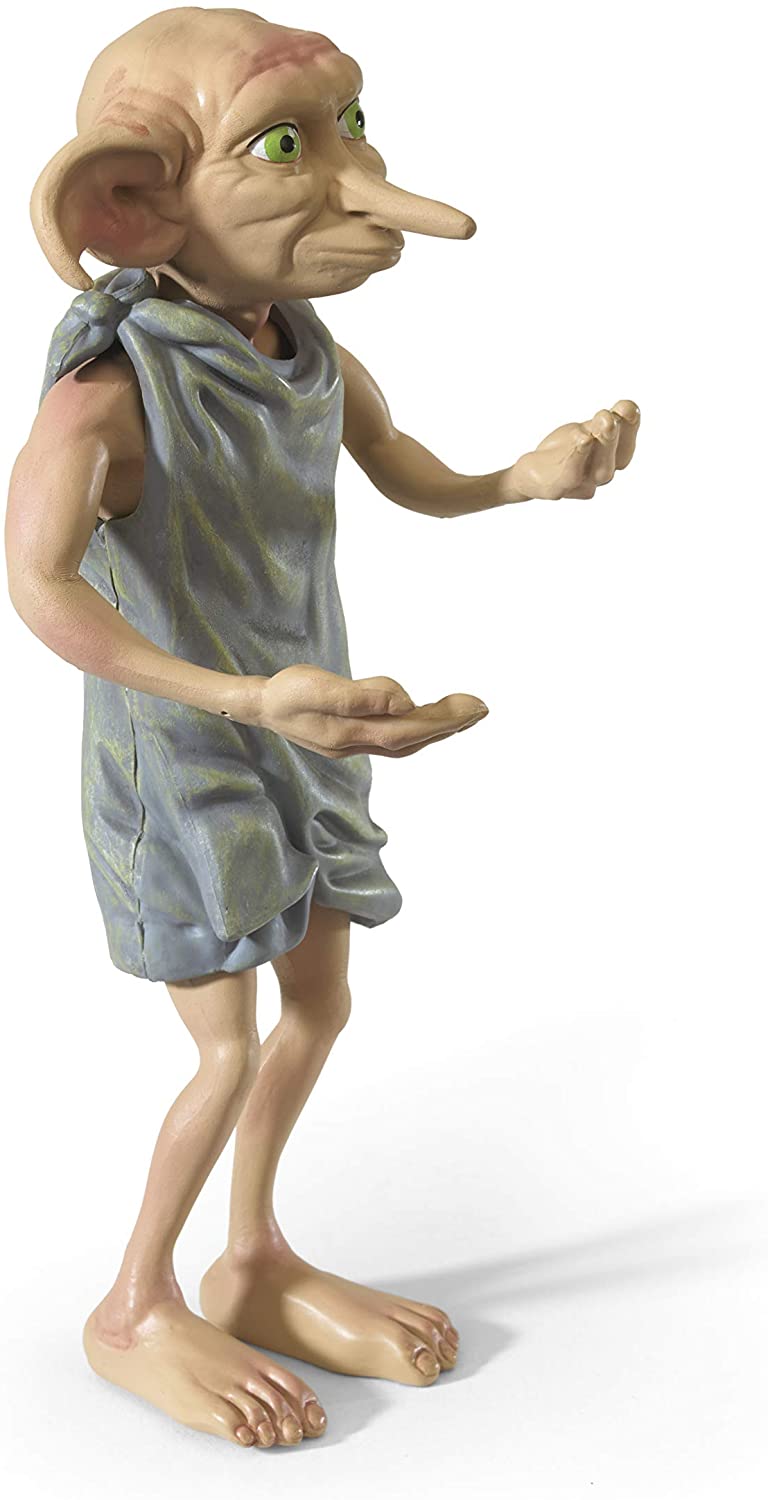 Harry Potter Dobby Bendable The Noble Collection, Multicolor, 7 Inch (Pack of 1) - Image 3
