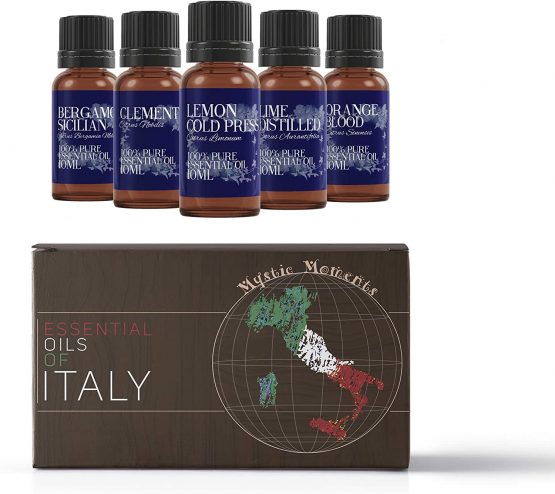 Mystic Moments | Gift Starter Pack of 5 x 10ml - Essential Oils of Italy