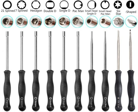 OxoxO Carburetor Carb Adjustment Screwdriver Adjusting Tool Compatible with Most 2 Cycle Engine Poulan Husqvarna Stihl Homelite Weed Eater Craftman Echo Trimmer Brushcuter Chainsaw Blower (Set of 10) - Image 2