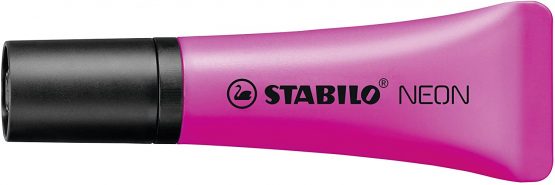Highlighter - STABILO NEON Box of 10 Magenta - Image 2