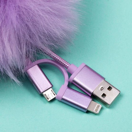 Magnum Brands Group PUSHPOM USB Charging Cable, Colour - Image 2