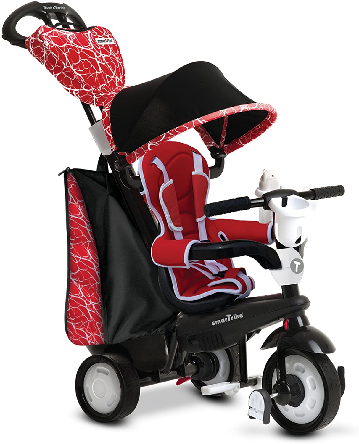 smarTrike Chic Baby Tricycle for 1 Year Old, Red BigaMart