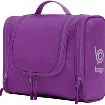Bago Travel Toiletry Bag for Men Women and Kids. A Perfect Hanging Cosmetic Pouch/Toiletries Organiser for Home/Overnight Make Up Kit (Blue)