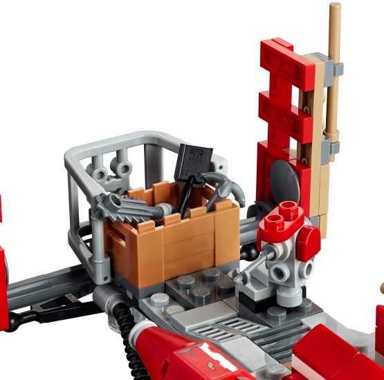 LEGO 75250 Star Wars Pasaana Speeder Chase Treadspeeder Tracked Vehicle Building Set, The Rise of Skywalker Collection - Image 4