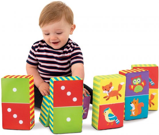 Galt Toys, Soft Dominoes, Soft Play Set, Ages 6 Months Plus