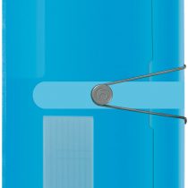 Herlitz 12 Tab Paper Expanding File - Transparant Blue