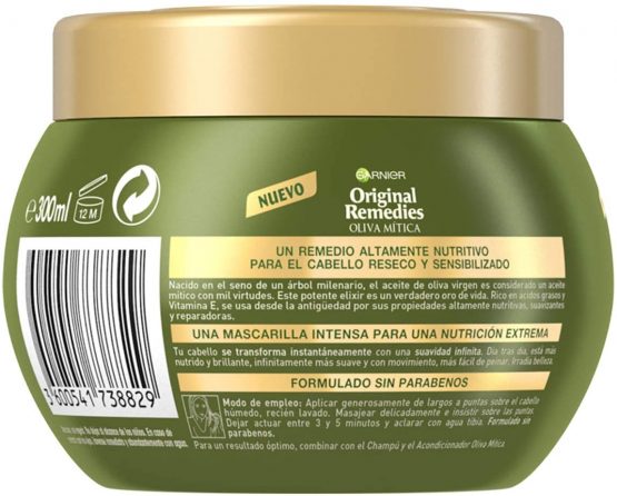 Garnier Original Remedies – Hair Mask Virgin Olive Oil - Image 2