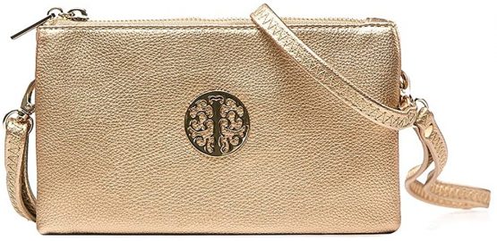 Long & Son Women's Small Clutch, Wristlet, Shoulder,Cross-Body Bags 3141