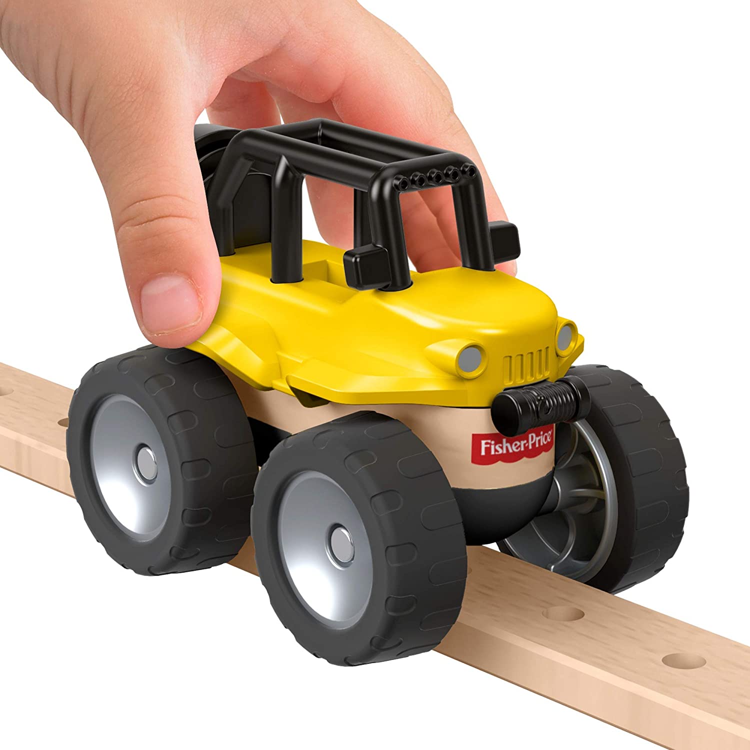 Preschoolers can design their own camping ground with this Wonder Makers building and track set featuring more than 60 play pieces! - Image 4