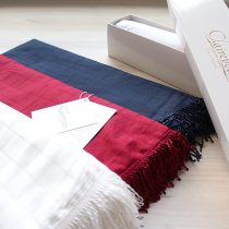 Clairevoire Upright Piano Top Cover [Classic wine] | Double layered with inner lining | Minimalist & Modern Design | Protects against dust and scratches | for vertical upright pianos | 200 x 70cm