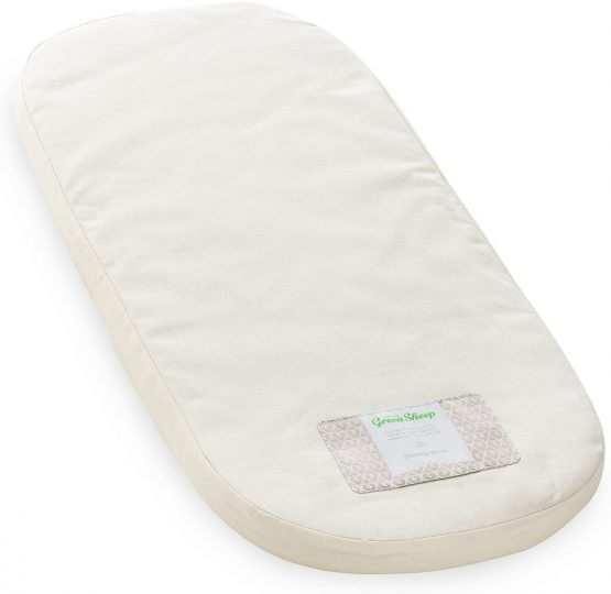 The Little Green Sheep Natural Carrycot Mattress (to fit iCandy Peach and Terrain)